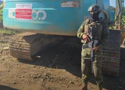 Fuerzas Armadas en una operación en Tena.