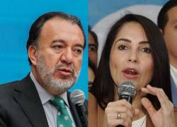 Pabel Muñoz y Luisa González.