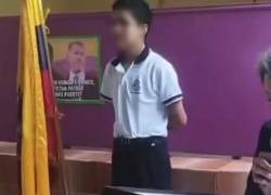 Gobierno niega que se hayan promovido juramentos estudiantiles a favor de Noboa y Erik Prince