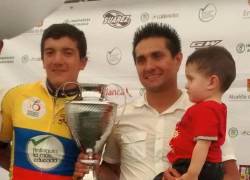Luis Alfonso Cely en la Vuelta de la Juventud 2020