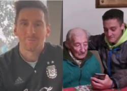 La historia del abuelo de 100 años que anota todos los goles de Messi se hizo viral en todas las redes sociales.