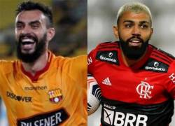 El Barcelona se desplazó hoy a Brasil para enfrentarse este miércoles al Flamengo en el partido de ida de las semifinales de la Copa Libertadores.