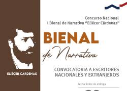 Ya están abiertas las inscripciones para la I Bienal de Narrativa.