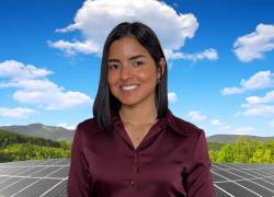 Imagen del proyecto en desarrollo en el Parque California Dos, junto a Joselyne Del Rosario, fundadora de Nextergy y CEO de DREX.