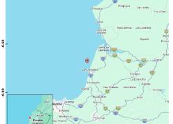 Sismo localizado a 14.35 km de Bahía de Caráquez, Manabí.