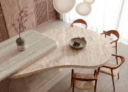 Una mesa de seis puestos.