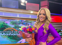 Gabriela Pazmiño dejó la pantalla para dedicarle más tiempo a sus hijos.