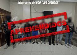 Los aprehendidos fueron puestos a órdenes de la autoridad competente.