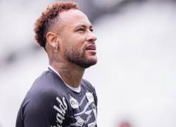 Neymar Jr., jugador del Santos FC.