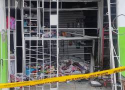 Explotan farmacia en Pascuales: presuntos extorsionadores habrían lanzado explosivos por no pagar vacuna