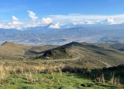 Fotografía del páramo de Quisapincha, en Tungurahua
