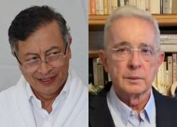 Gustavo Petro y Álvaro Uribe reaccionaron a los resultados de las elecciones en Colombia.