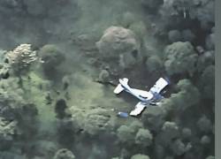 Avioneta accidentada fue hallada en la parroquia Pilaló.