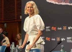 Naomi Watts en el Festival Internacional de Cine de San Sebastián.