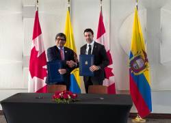 Firma del Tratado de Libre Comercio (TLC) entre Ecuador y Canadá.