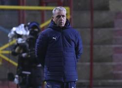 Tiago Nunes, entrenador de Liga de Quito, presente en el duelo frente a Always Ready por la Copa Libertadores.