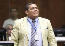 El asambleísta de ADN, Jorge Chamba, se conectó a una sesión de la Asamblea desde su cama