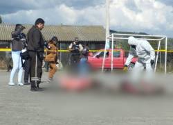 El hecho violento sucedió en una plaza de la parroquia Toacazo.