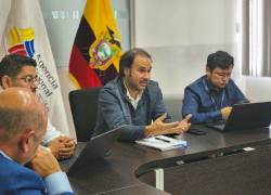 Luis Darío Villacrés, director de la Agencia Nacional de Tránsito del Ecuador (ANT), dio detalles sobre los exámenes en torno a una presunta filtración de datos.