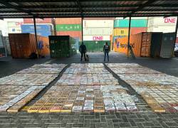 Más de una tonelada de cocaína estaba en un contenedor de puré de banano: pretendía salir de Guayaquil con rumbo a España