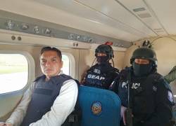 Wilman Terán fue trasladado, en un avión de la FAE, a la cárcel de máxima seguridad ubicada en Guayaquil.