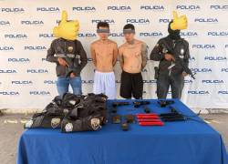 Los detenidos fueron identificados como H. M. Abraham Isaac, de 28 años, y S. P., Alfredo José, de 24 años, ambos de nacionalidad venezolana.