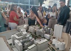 Los asistentes a la colocación de la primera piedra de Midtown 400+ pudieron conocer todo el desarrollo del macroproyecto Midtown.