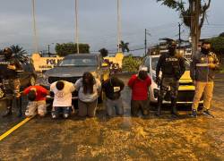 Cinco detenidos, presuntos autores de un secuestro.