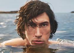 El actor Adam Driver en su campaña publicitaria para Burberry.