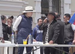 Alcaldesa de Otavalo hizo aclaraciones a su pueblo.
