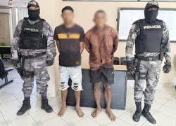 Cabecillas terroristas de alto valor y miembros de Los Gánster son capturados en Esmeraldas