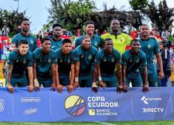 El once titular que presentó El Nacional para enfrentar a Dunamis 04.