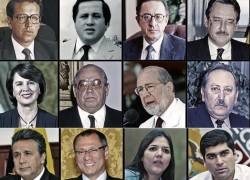 Desde el retorno a la democracia, en 1979, 18 ciudadanos han ejercido la Vicepresidencia de la República, al mando de 15 mandatarios.