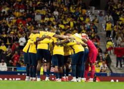 La Tri reunida para disputar su amistoso frente a Marruecos el pasado 27 de marzo de 2026.