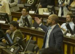 El asambleísta Alejandro Jaramillo reclama suspensión de la sesión sin que la Asamblea vote por su moción.