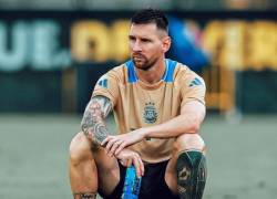 Lionel Messi, seleccionado argentino.
