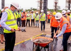 Con un evento simbólico de colocación de primera piedra, se presentaron los avances del primer Parque Logístico e Industrial del país, bajo la modalidad ZEDE.