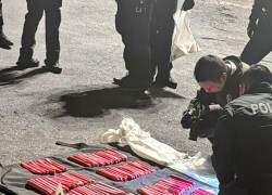 Más de cien tacos de dinamita fueron arrojados en una unidad de Policía en Quito