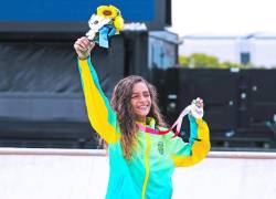 Conocida como Fadinha la hada del skater se ha convertido en la medallista más joven de Brasil en los Juegos Olímpicos de Tokio 2020.