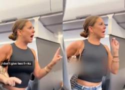 Una mujer sufrió un aparente ataque de nervios, tras ver un “pasajero imaginario” dentro de un avión en Texas.