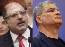Henry Kronfle y Rafael Correa pelean en la red social X.