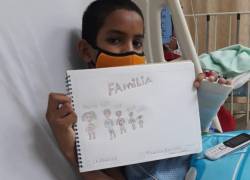José Daniel Puga Vera llega un año y medio luchando contra la leucemia.