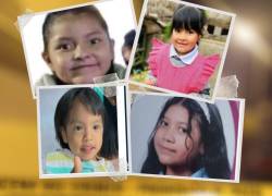 Cuatro niñas han sido halladas sin vida en febrero en distintas partes del Ecuador.