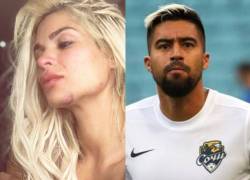 Cristhian Noboa habría golpeado a su novia Keviam Cazo.