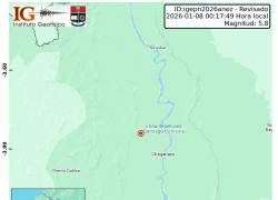 El Instituto Geofísico confirmó que el epicentro ocurrió fuera de la región.