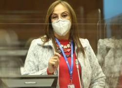 Pierina Correa quedó desencajada cuando le recordaron el estado de la Refinería del Pacífico.