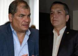 Rafael Correa y Wilman Terán anunciaron el operativo de la Fiscalía y Policía horas antes de ejecutarse.