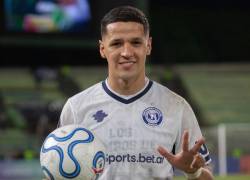 Alex Arce, delantero de Independiente Rivadavia.