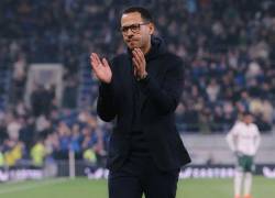 Liam Rosenior luego del partido frente a Everton.
