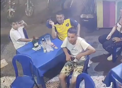 El ataque se produjo en el momento en que los asistentes seguían el partido de la ‘Tri’.